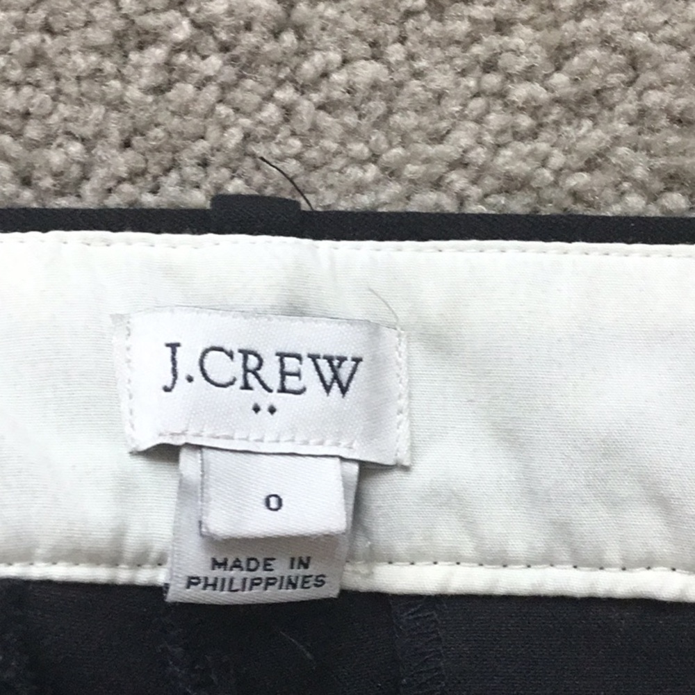 J.crew pants size 0